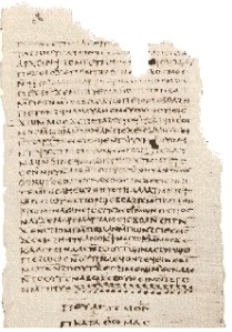 The end of The Gospel of Thomas from the Nag Hammadi Library. 